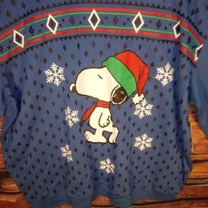 Love Tribe Trendy Plus Size Snoopy Sweatshirt